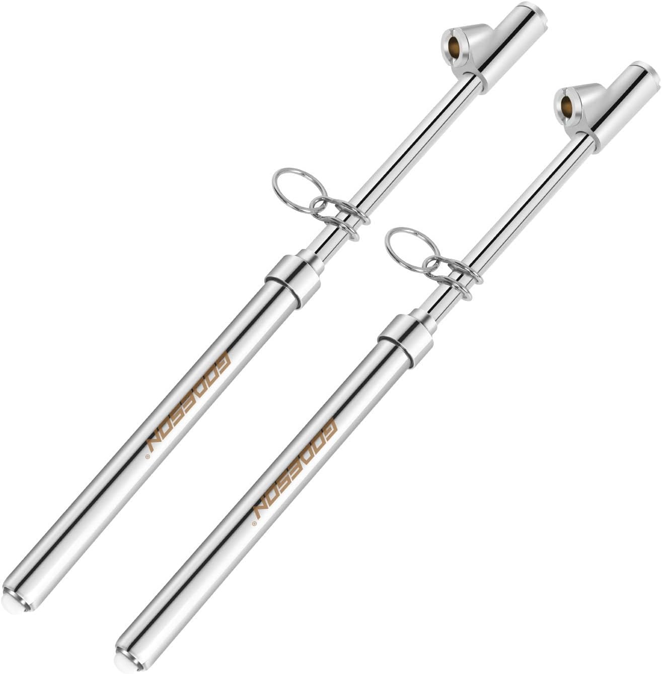 GODESON Dual Head Car Truck Tyre Pressure Gauge,Heavy Duty Pen Tyre Gauge Range to 150 psi/10 kg/cm2,Air Pressure Gauge Made for Car Truck RV HGV and Lorry accessories(Pack of 2)