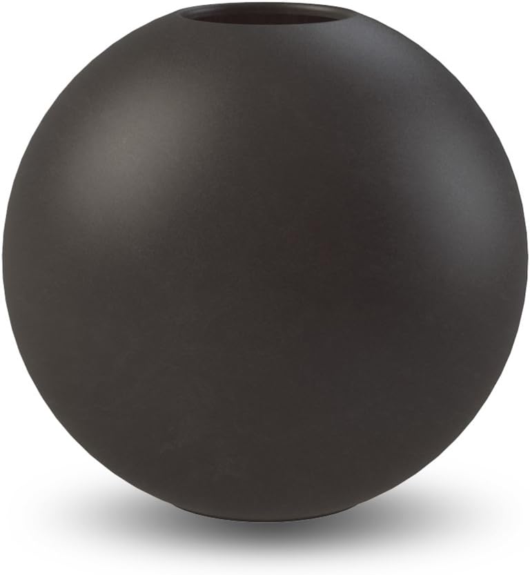 Cooee Design Ball Vase 10cm Black