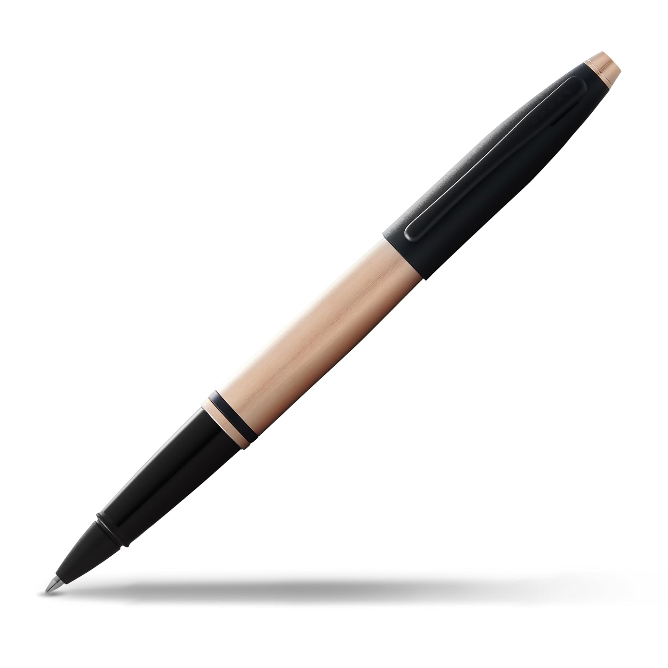 Cross Calais Rollerball (Hediye Kutusu Dahil) Pembe Altın/Siyah