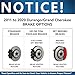 Detroit Axle - Brake Kit for Jeep 2015-2020 Grand Cherokee 2011-2020 Dodge Durango, Drilled & Slotted Disc Brake Rotors Ceramic Brakes Pads Replacement: 13.78