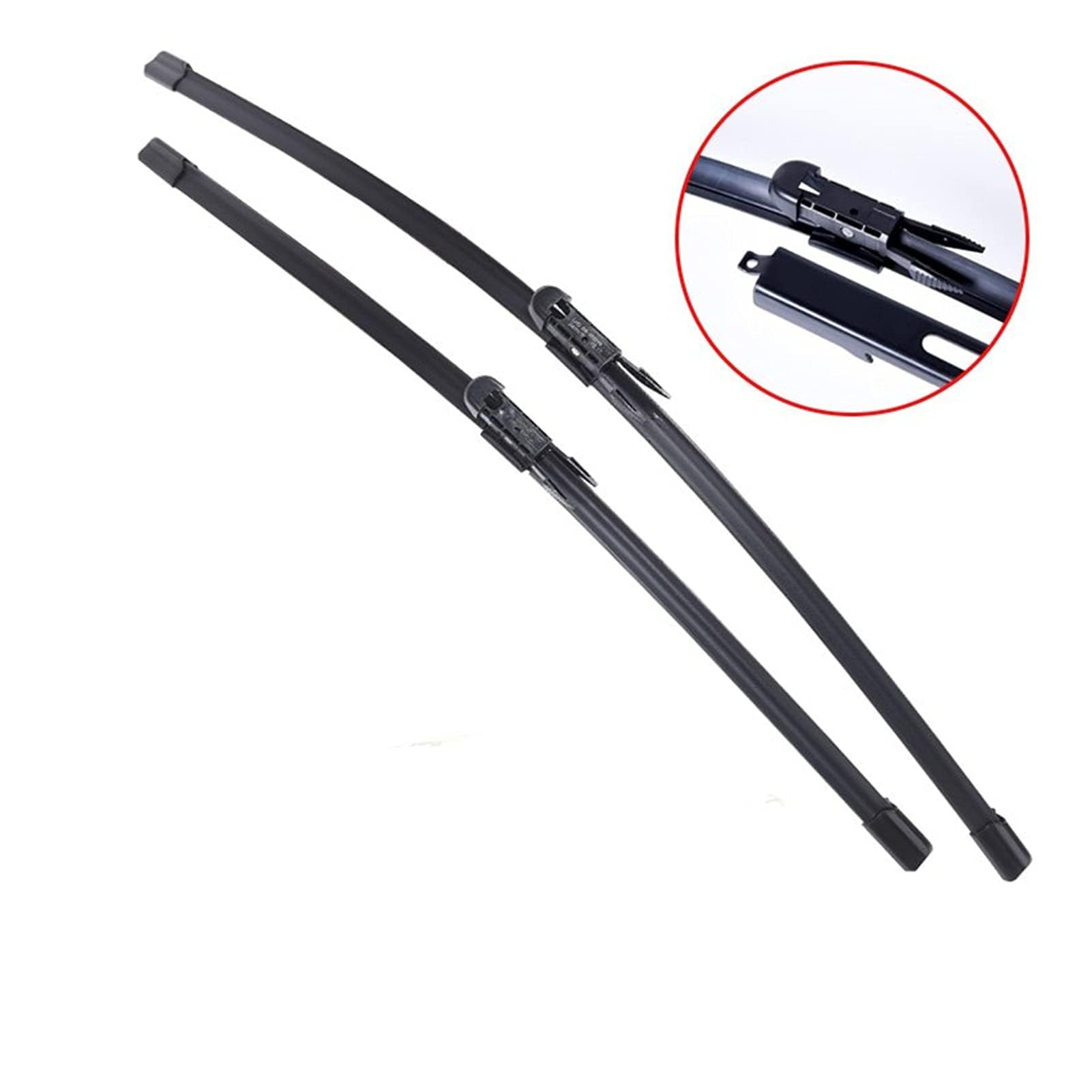 TUBIC Tergicristallo Parabrezza per BMW Serie 4 F32 F33 F36 2013-2017 24"+18",Auto Anteriore e Posteriore Tergicristalli per Parabrezza Ricambio Accessori,LHD