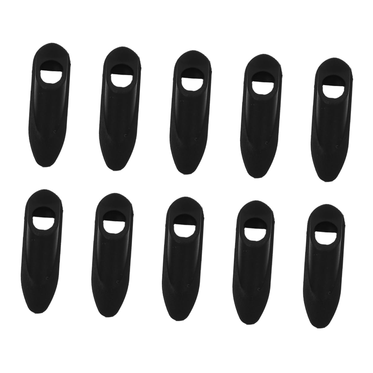 Abaodam 20Pcs Wire Holder for Bicycles Frame Housing Cable Clamping Holder for Brake and Lines Durable Lightweight Black