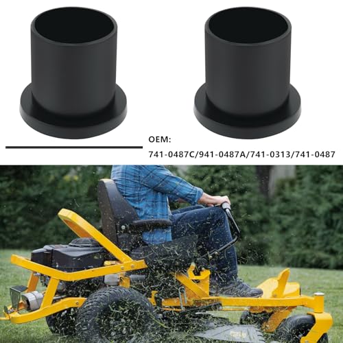 OTOTEC 8 Stück Flanschbuchse Ersatzteil 741-0487C 941-0487A 741-0313 741-0487 Kompatibel mit Cub Cadet Kompatibel mit MTD