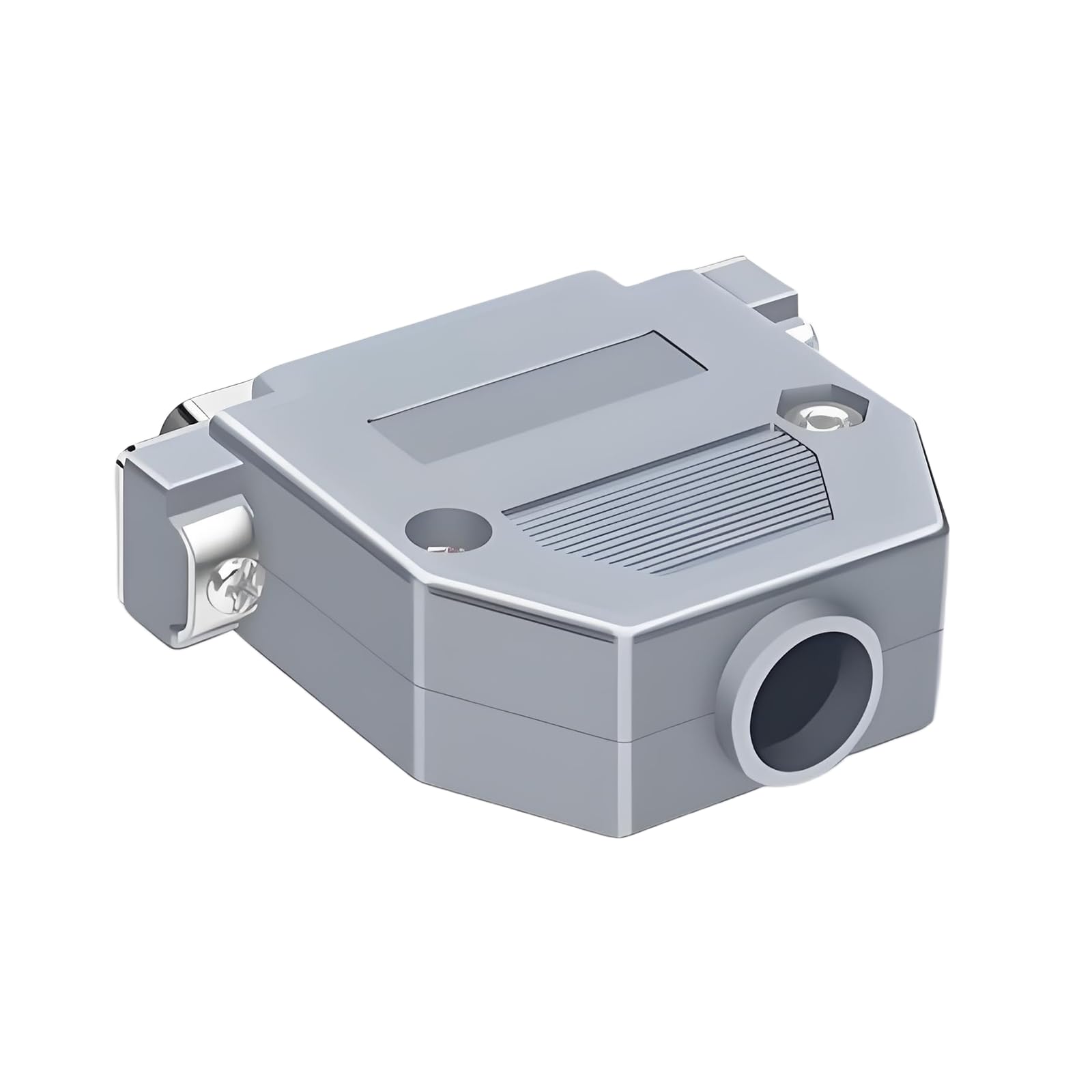 5 connettori per saldatura DB25 (maschio) con alloggiamento, set completo con spina RS232 pin e componenti adattatori