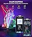 KeoBin APP DJ Laser Lights Professional - 200+ 3D RGB Animation Laser Light Show, Hand Drawing, Custom Patterns, Sound Actived & DMX Sync for Party, Stage, Club