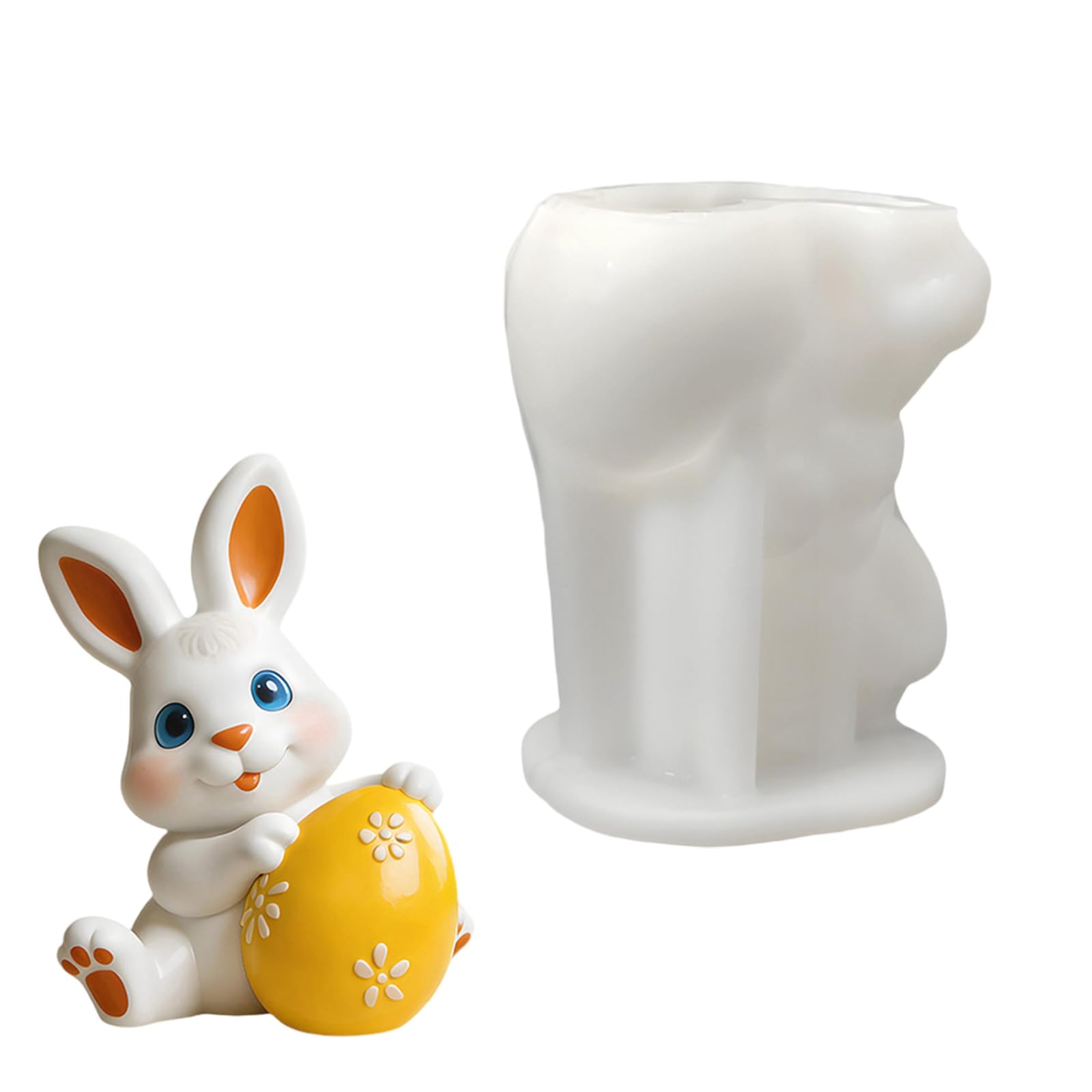 Maxtonser Silicone Easters Eggs for Crafting with Easy Demolding for Aromatherapys Soap and Plasters Decoration