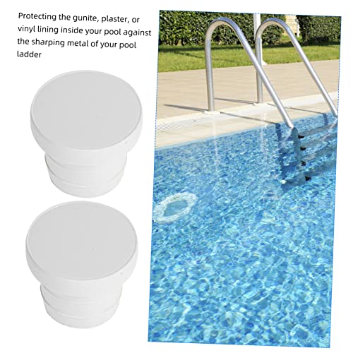 Par de tapones de goma para escalera de piscina, antideslizantes miniatura 4