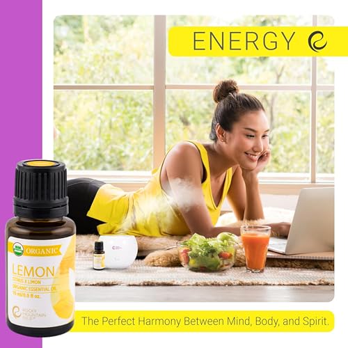 Aceite esencial orgánico de limón 15ml miniatura 5