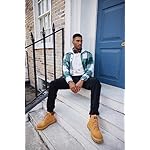 COOFANDY Mens Hooded Sweatshirt Casual Long Sleeve Drawstring Waffle Knit Pullover Hoodies - Image 4