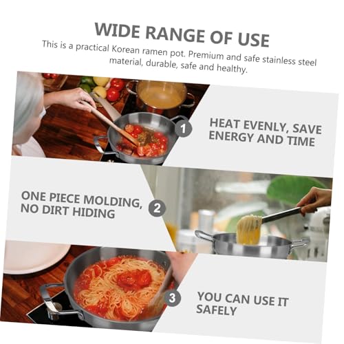 Casserole avec Échelle Intégrée en Acier Inoxydable Durable Haute Performance - 5