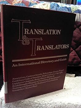 Hardcover Translation & translators: An international directory and guide Book