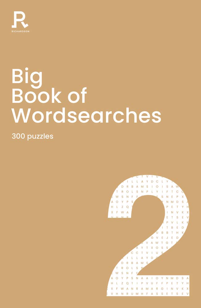 Big Book of Wordsearches Book 2: a bumper word search book for adults containing 300 puzzles (Richardson Puzzle Books)