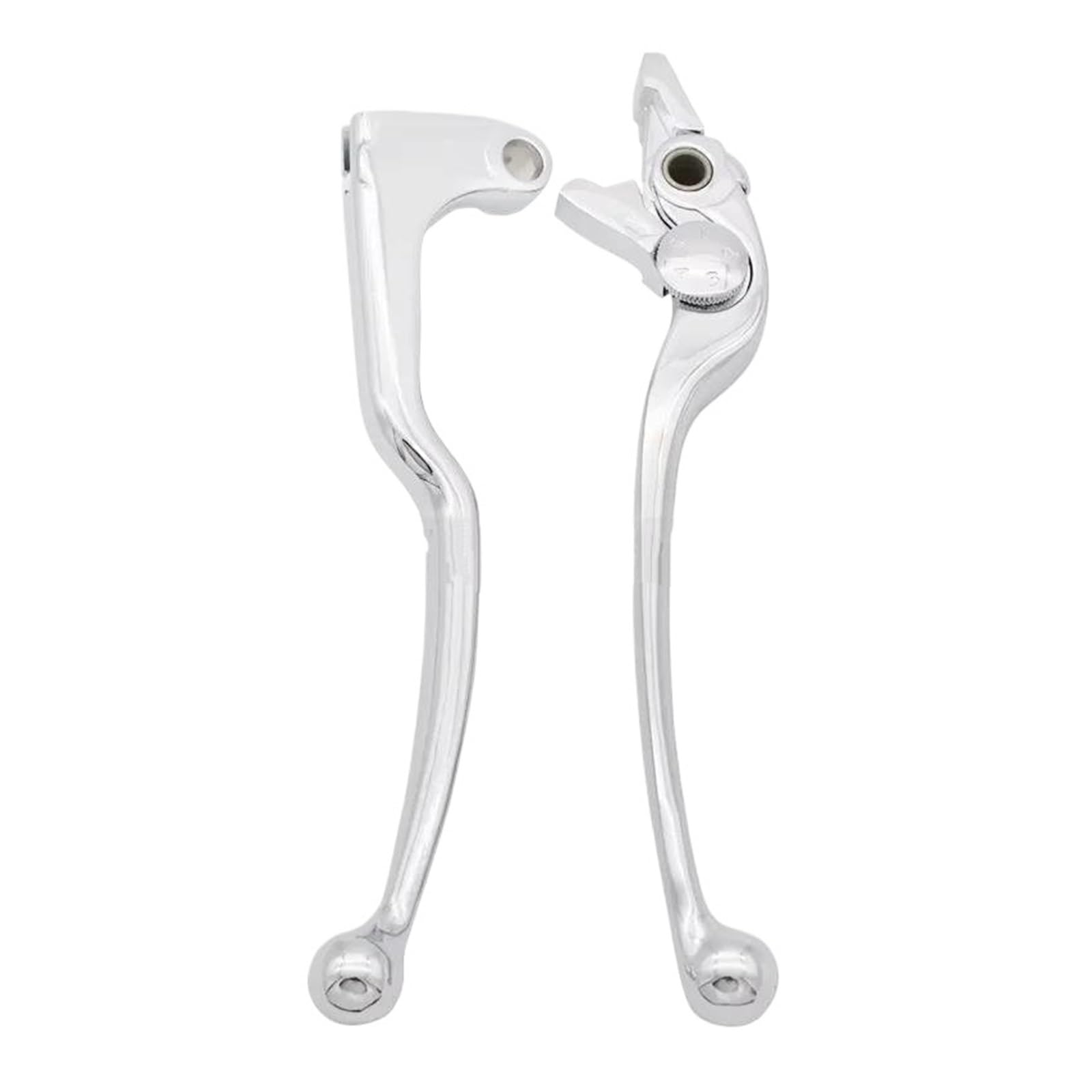 USQBUZHHK Brake Clutch Lever Motorcycle Left Right Brake Clutch Levers for YZF R1 R6 R6S YZF-R1 YZFR1 YZF-R6 YZFR6 YZF-R6S YZFR6S FZ1 FZS1000(Chrome)