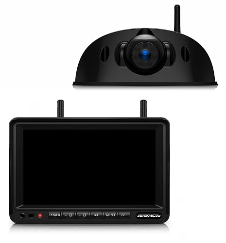 ZEROXCLUB 1080P 7 In Wireless RV Backup Camera System BW7M