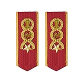Exquisites Design, sieht gut auf Ihrer Uniform oder als Performance-Kostüm-Accessoire aus