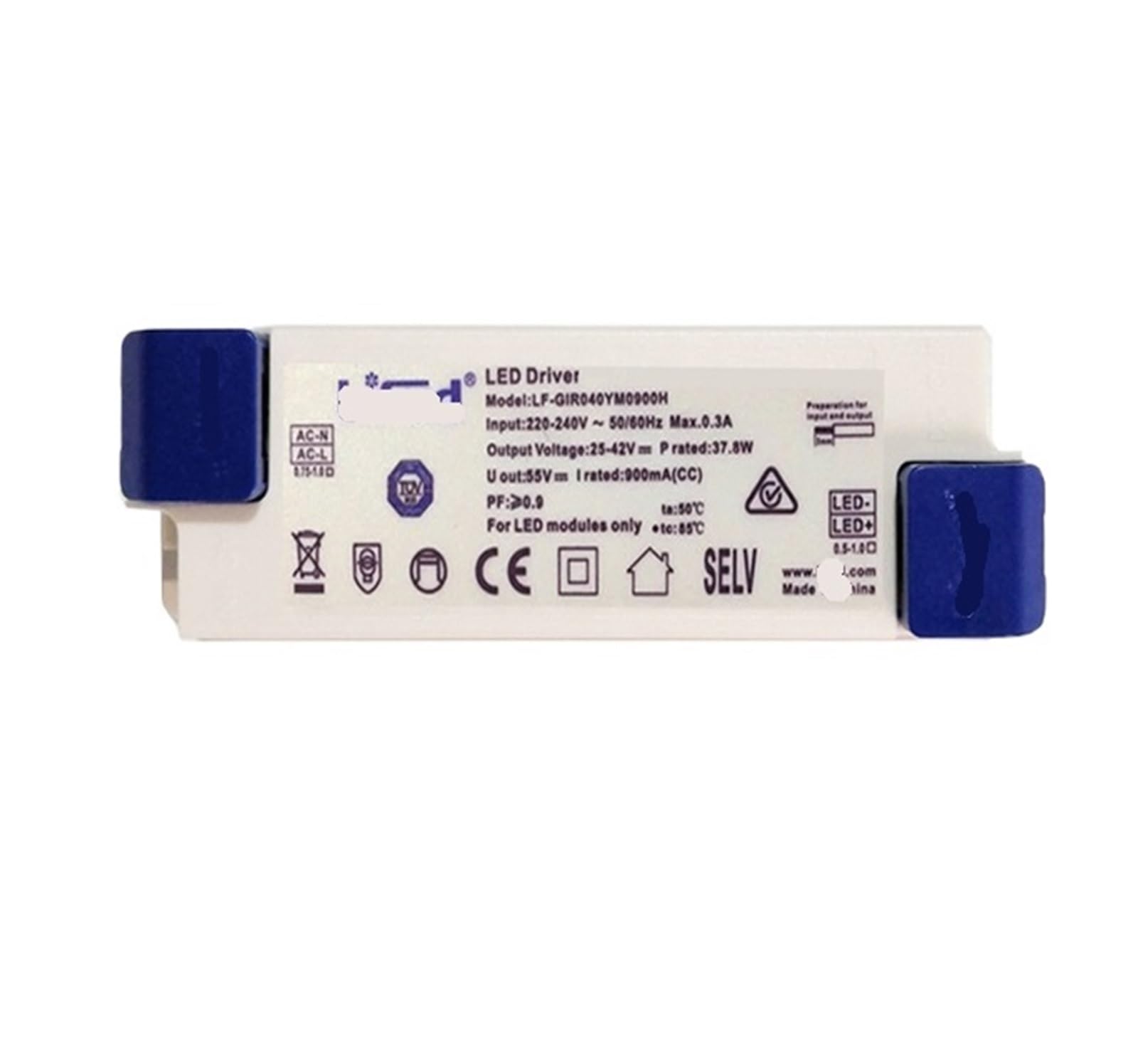 PWANUIGTE LED Driver Power Supply lamp Bead Spotlight Downlight Ballast YM-DC25-42V-1200MA-50.4W YM-DC25-42V-1300MA-54.6W YM-DC25-42V-1400MA-58.8W(YM-DC25-42V-900MA-37.8W)