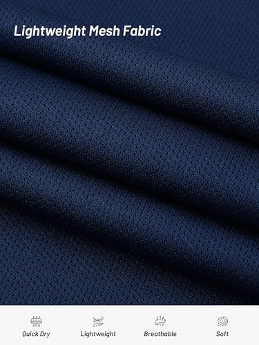 Image of HXP 6 Pack Boys Mesh Athletic Shirts Youth Kids Dry-Fit T-Shirts