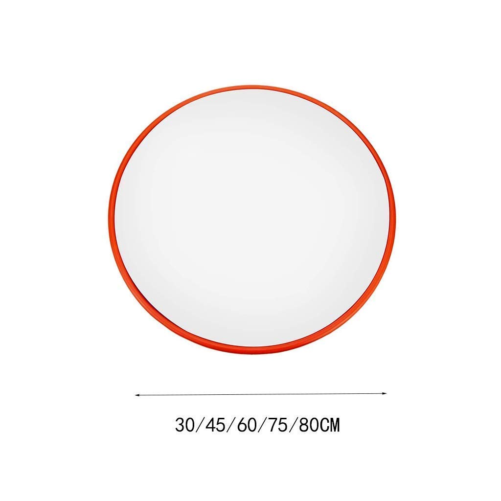 Espejo Convexo de Seguridad para Interiores, 30-80 CM Centro Comercial Supermercado Espejo de plástico portátil Espejo antirrobo Lente (Tamaño: 75 CM)