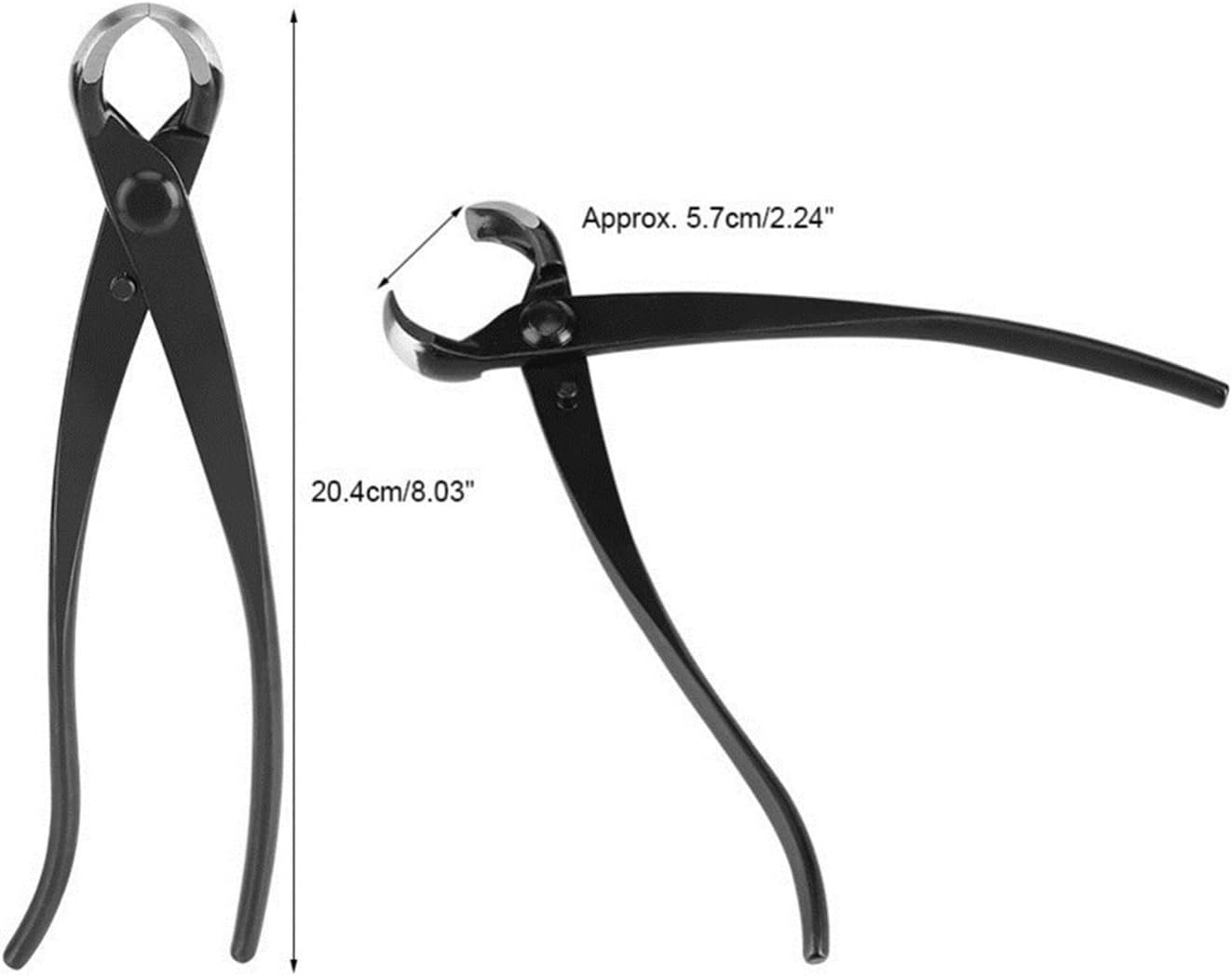 Pruning Tools for Bonsai 204mm 8inch Zinc Alloy Knob Branch Cutter with Round Edge Cutter Gardening Bonsai Tools Pruning Tools