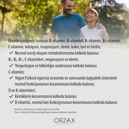 Ocean Daily One Energy Multivitamin & Multimineral 30 Tablet Takviye Edici Gıda