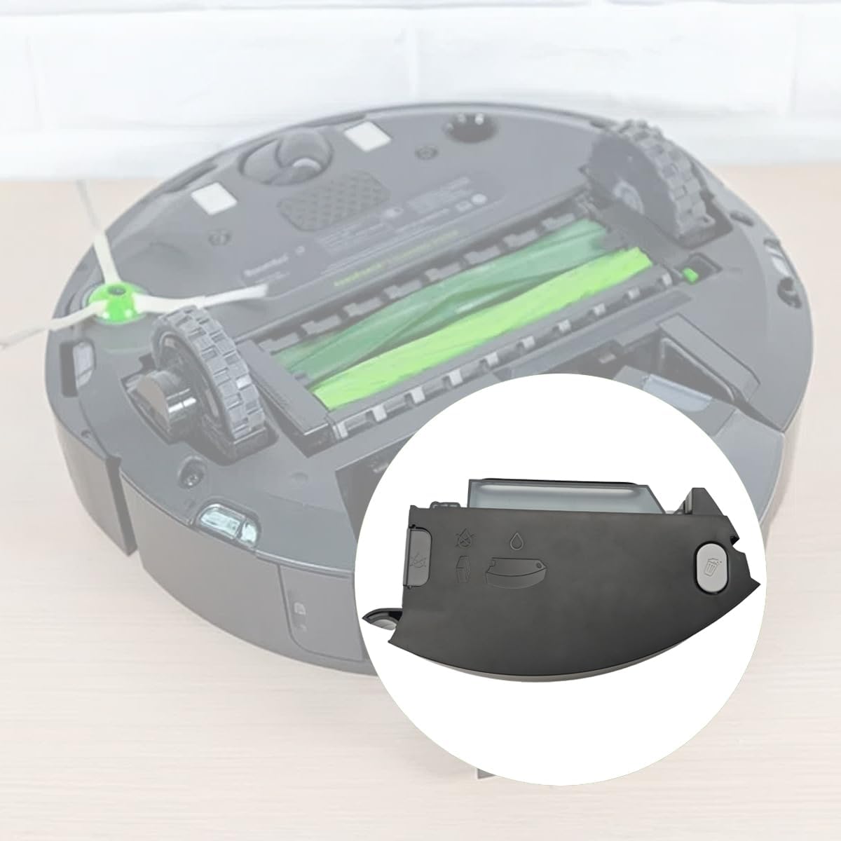 Dust Bin Box Replacement for iRobot Roomba E5 E6 E7 i1 i3 i3+ i4 i6 i6+ i7 i7+ i8 i8+ J7 Vacuum Cleaner with Automatic Dirt Disposal