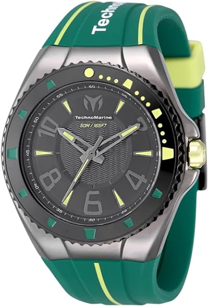 TechnoMarine Racing Legends Men 44.00mm Stainless Steel Black + Grey Black dial PC21 Quartz - 1