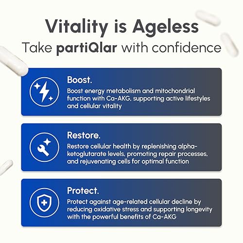 Image of CA AKG Supplement - Pure Alpha Ketoglutarate with High Bio-Avaibility - Calcium AKG Supplement 1000mg per 2 Capsule Serving - Supports Healthy Aging Process - Made in The USA - 60 Capsules