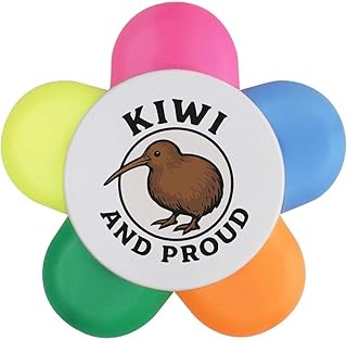 Azeeda 'Kiwi and Proud' Flower Shape Highligh...