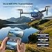 GPS Drone with 2K Camera for Adults, 5G FPV Foldable Drone with 4.5