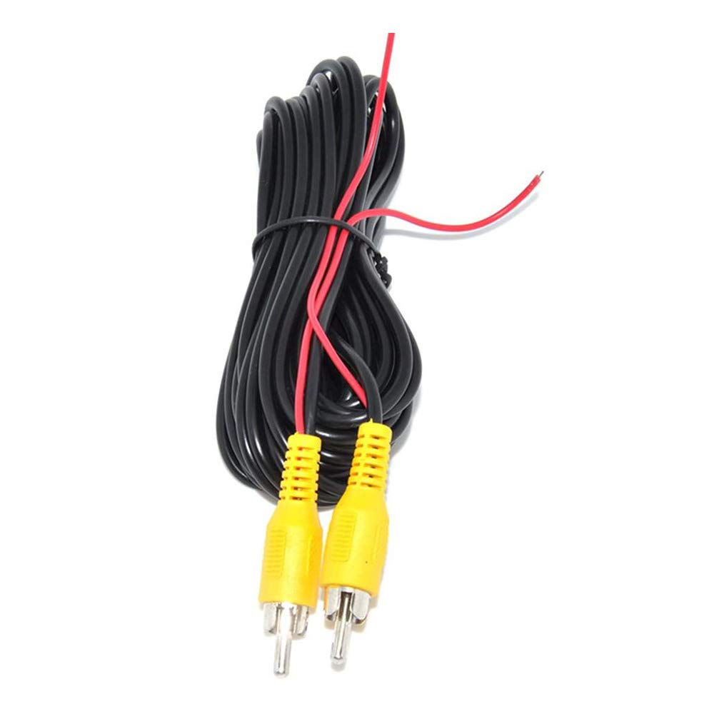 Cavo Prolunga Video RCA 6m Con Trigger Inversione | Maschio-maschio Schermato | Per Dash Cam E Telecamere CCTV | Uso Esterno - 2