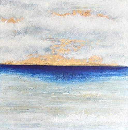 Indi-go Rising original seascape oil painting