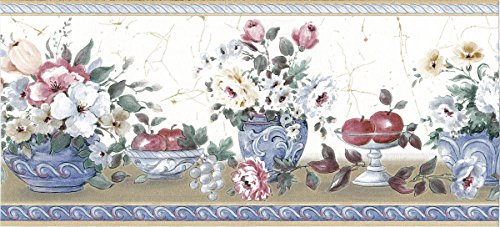 Fruits and Flower Wallpaper Border 73165