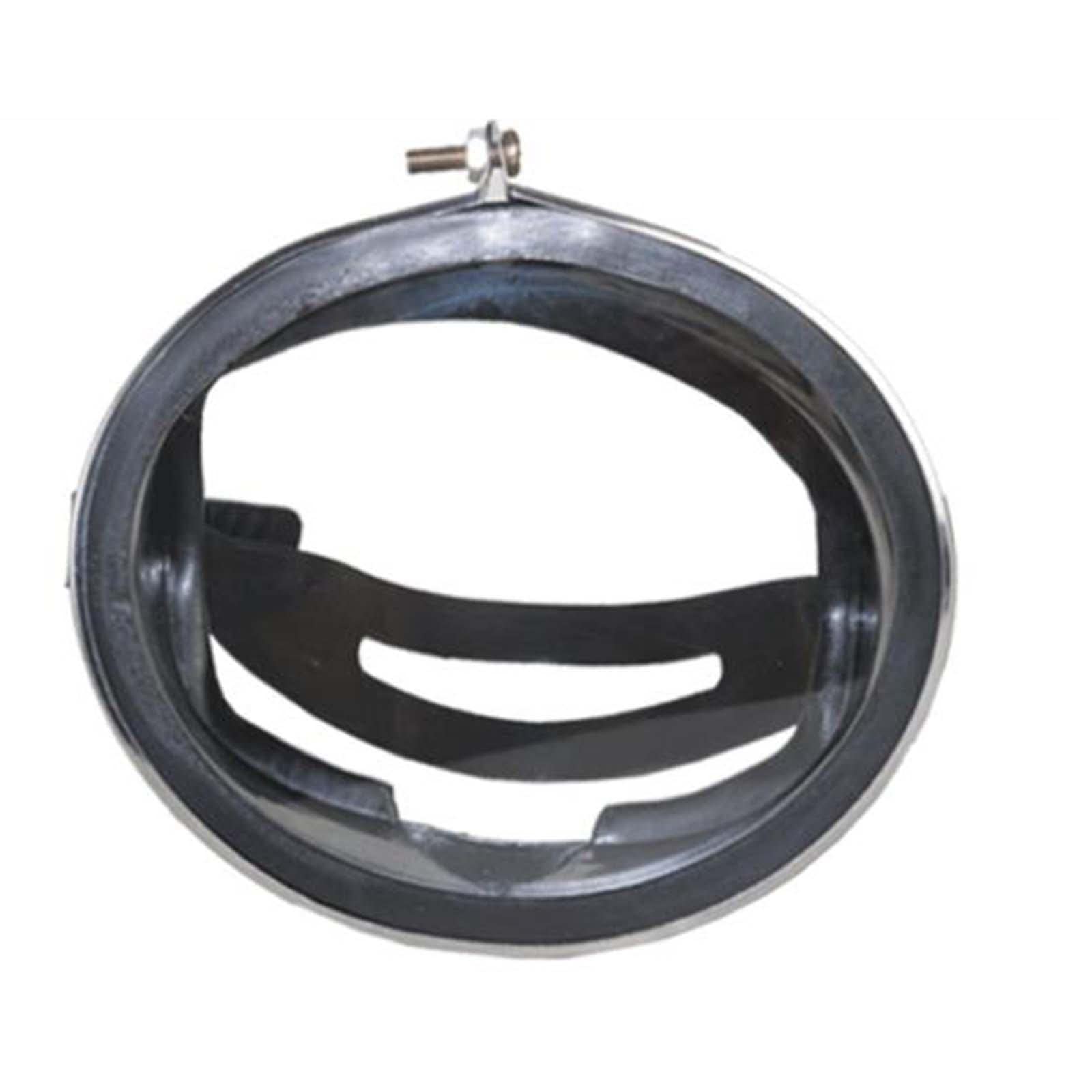 Maschera subacquea con lente trasparente in vetro temperato, comfort subacqueo, visione ampia, a prova di perdite, tipo 2