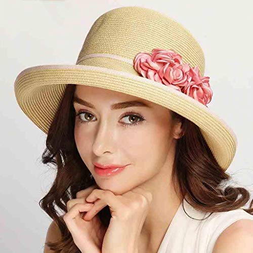 Chapeau de voyage en paille MU pour des vacances à la plage et escapades