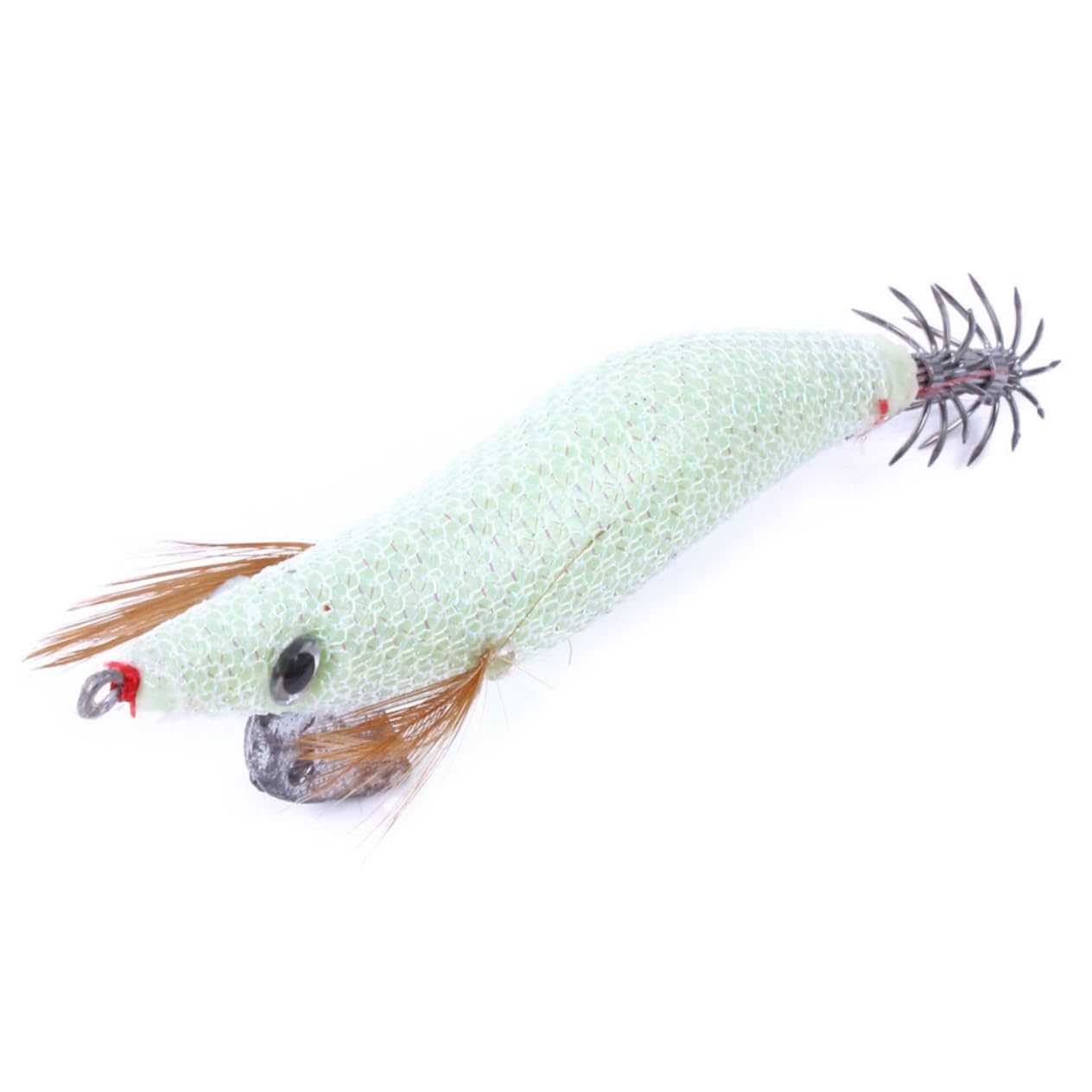 HANABASS Leurre de Pêche Phosphorescent Lot de 10 pour Calamar