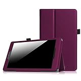 Fintie Folio Case for Fire HD 8 (2015 Model 5th Gen Only) - Slim Fit Premium Vegan Leather Standing Cover with Auto On/Off for Amazon Fire 8