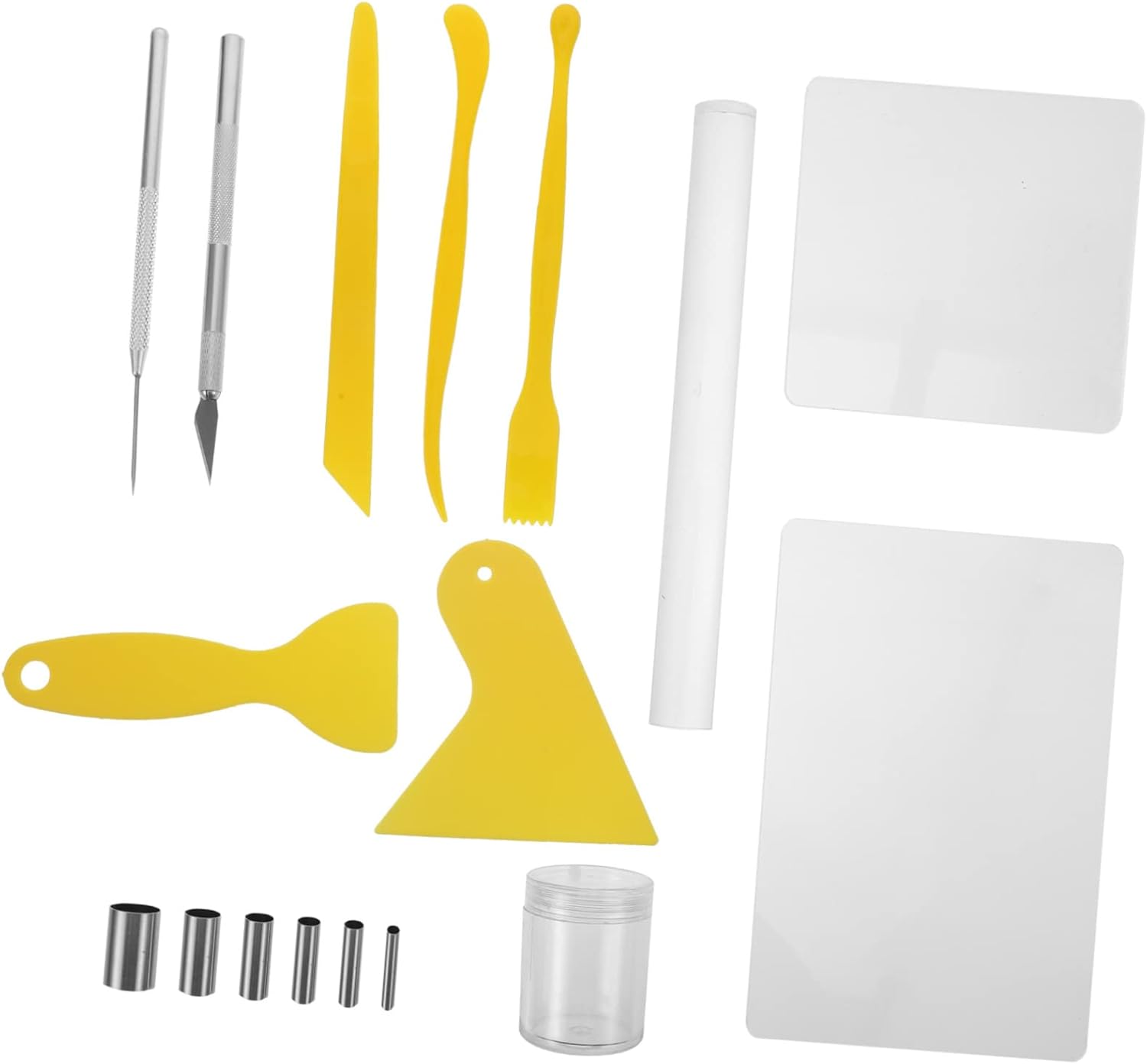 SEWOART DIY Clay Tools Set Polymer Clay Sculpting Kit for Boy Girl and Adults Non-Toxic Modeling Tools for Shaping Carving Molding and Crafting Projects