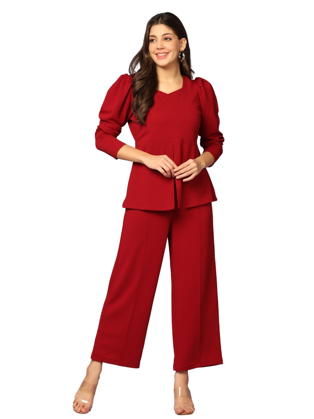 GRECIILOOKSCo Ord Set For Women Stylish | Dress for Women | Trendy Summer Travel Outfit | Lightweight 2 Piece for Holiday Look & Puja | A Line Dresses For Women | Stylish Midi Party Dress for Women | Winter Casual Wear