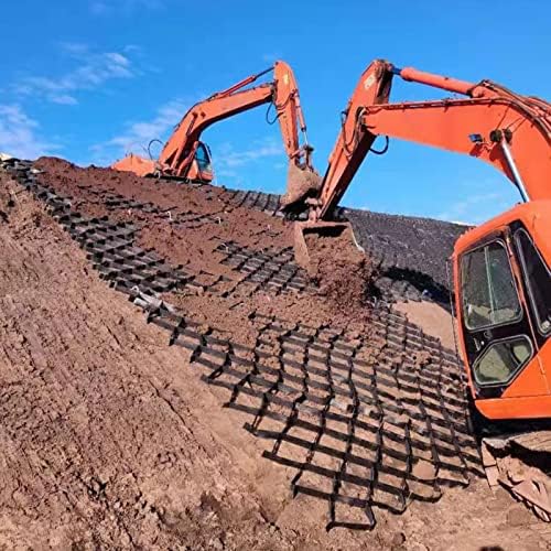 Amazon.co.jp: ジオグリッド砂利グリッド 2 インチ ジオセル グラウンド グリッド、HDPE ジオ グリッド グラウンド グラベル グリッド、ジオグリッド ドライブウェイ、透過性ペーバー システム 地盤安定化グリッド ジオセル 駐車場造園用透過性ペーバー ...