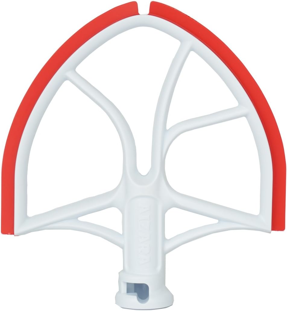 Flat Beater with Flex Edge Bowl Scraper Flat Blade 6-Quart Bowl Lift Mixer