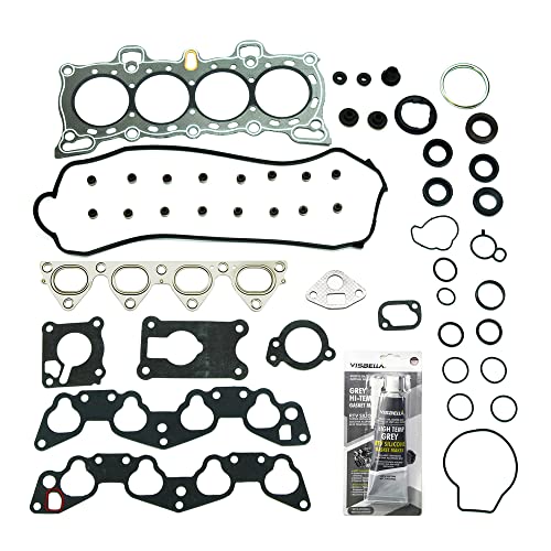 Image of Partsflow Front Engine Head Gasket Set For Honda Civic DEL SOL S 1993-1995 For WAGOVAN 1988-1989 For DX, LX 1992-1995 For HONDA CRX Si 1988-1991 For EX,RT,Si 1.5L