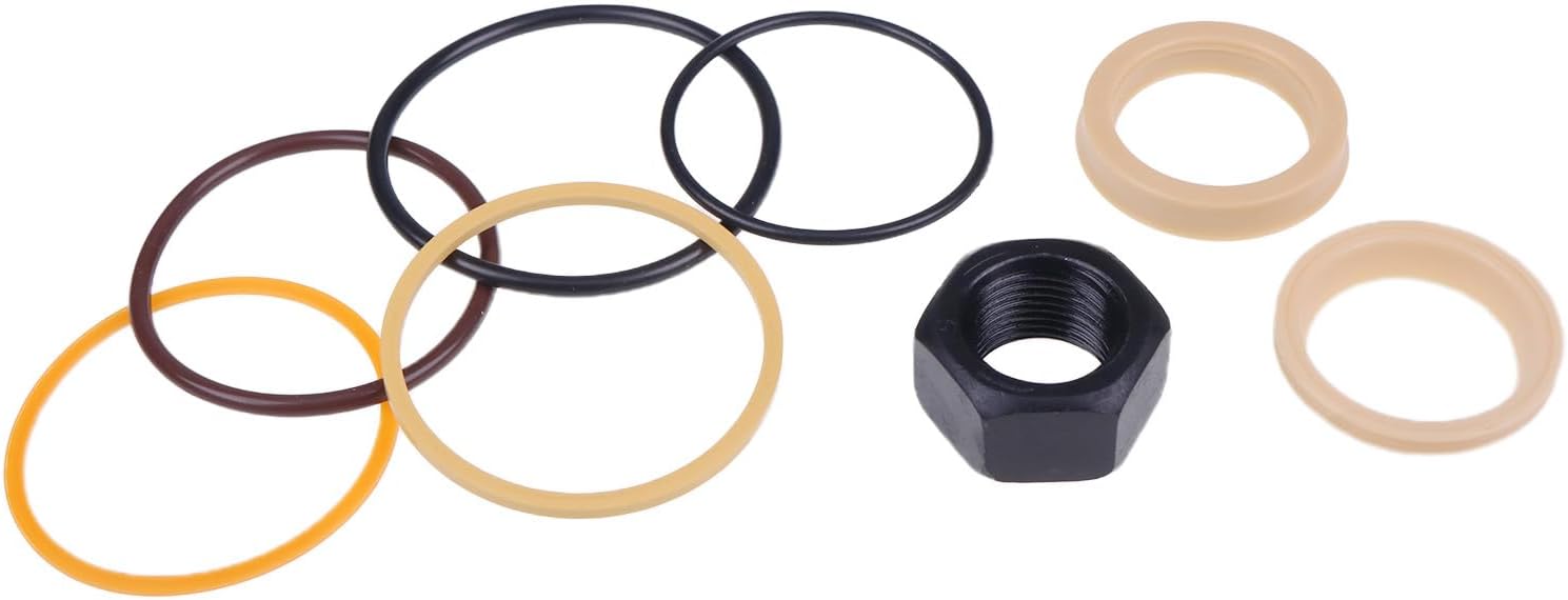 Cylinder Seal Kit 7236275 Compatible with Bobcat Loader Excavator Models S450 T450 E14 E16 E17 E17Z E19 E20 E20Z