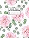 Produktbild Blank Sheet Music Notebook: Easy Blank Staff Manuscript Book Large 8.5 X 11 Inches Musician Paper Wide 12 Staves Per Page for Piano, Flute, Violin, ... other Musical Instruments - Code : A4 8370