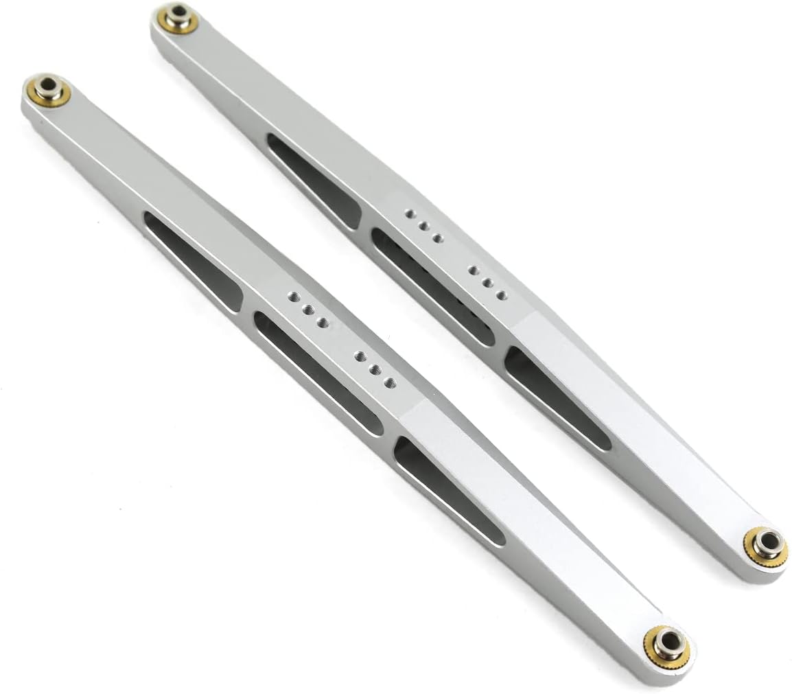 2X Alloy Rear Trailing Arms Linkage 8544 for Unlimited Desert Racer 85086-4 UDR Upgarde Parts (Silver)