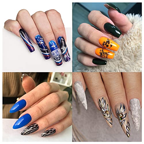 Nail Glue Lofuanna Nail Glue For Acrylic Fake Nails Professional Nail Glue For Press On Nails Strong Long Lasting Nail Tips Glue Bond For Broken Nails False Nails 0.07Oz/2Ml 6 Pcs Nail Tech Supplies #TOP6