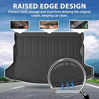 FIILINES Floor Mats for Subaru Crosstrek/Impreza 2024-2026, All Weather TPE Floor Liners and Trunk Mat for Subaru Crosstrek Impreza Accessories Black