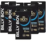 BILLY BOY SKYN Hautnah Extra Feucht Kondome 5x8er, 53 mm, latexfrei