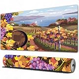 【GRANDE TAILLE PARFAITE】: 300 x 800 x 3 mm La taille de s'adaptera parfaitement à votre bureau et offrira un espace de mouvement parfait. S'applique à tous les types de claviers et de souris, offrant beaucoup d'espace pour les jeux professionnels ou le travail de bureau.