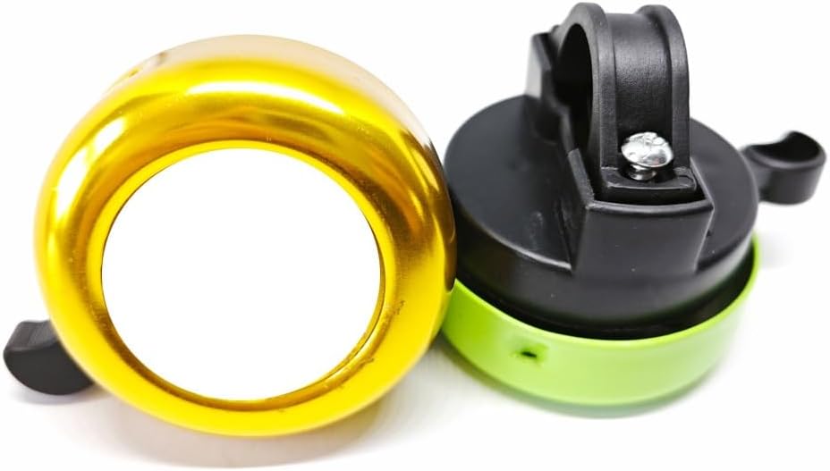 16 Pack Sublimation Blank Bike Bell for Kids Girls Boys,DIY Heat Transfer Print Adjustable Size Bicycle Bell Bike Accessories for Adult Women Men Clear Sound Bike Horns