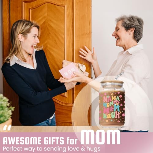Giftsformomfromdaughtersonfunnymombirthdaygiftsideasmothersdaychristmasgiftsformomnewmommamamommymombruh16ozglasscan Urban Country Home Decor Gifts for mom from daughter son funny mom birthday gifts ideas mothers day christmas gifts for mom new mom mama mommy mom bruh 16 oz glass can urban country home decor